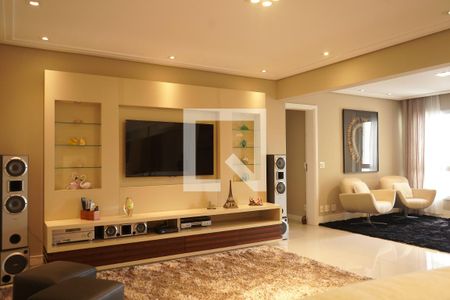 Sala de apartamento para alugar com 4 quartos, 242m² em Chácara Santo Antônio (zona Leste), São Paulo