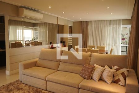 Sala de apartamento para alugar com 4 quartos, 242m² em Chácara Santo Antônio (zona Leste), São Paulo