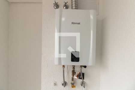 Varanda e Área de Serviço  de apartamento para alugar com 2 quartos, 41m² em Vila Centenario, São Paulo