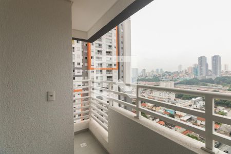 Varanda e Área de Serviço  de apartamento para alugar com 2 quartos, 41m² em Vila Centenario, São Paulo