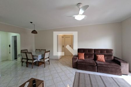 Sala de apartamento para alugar com 2 quartos, 90m² em Canto do Forte, Praia Grande