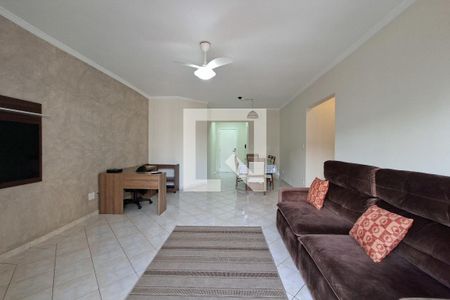 Sala de apartamento para alugar com 2 quartos, 90m² em Canto do Forte, Praia Grande