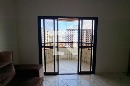 Sala de apartamento para alugar com 2 quartos, 90m² em Canto do Forte, Praia Grande