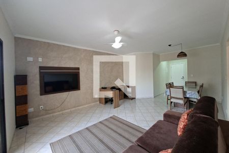 Sala de apartamento para alugar com 2 quartos, 90m² em Canto do Forte, Praia Grande