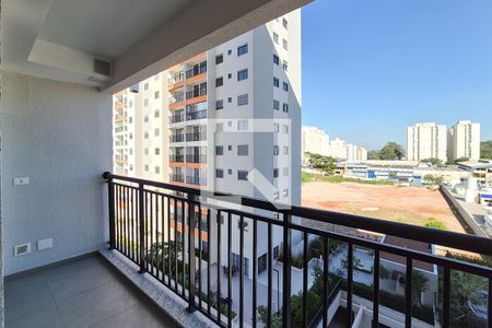 Varanda da Sala de apartamento à venda com 2 quartos, 62m² em Planalto, São Bernardo do Campo