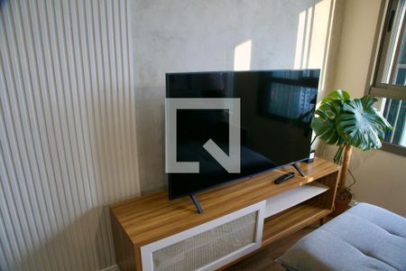 Sala de apartamento para alugar com 1 quarto, 37m² em Santo Amaro, São Paulo