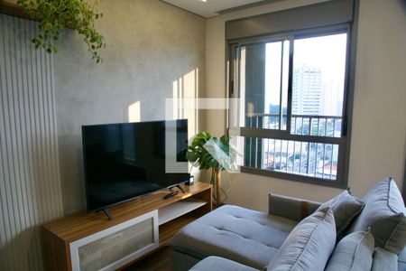 Sala de apartamento para alugar com 1 quarto, 37m² em Santo Amaro, São Paulo