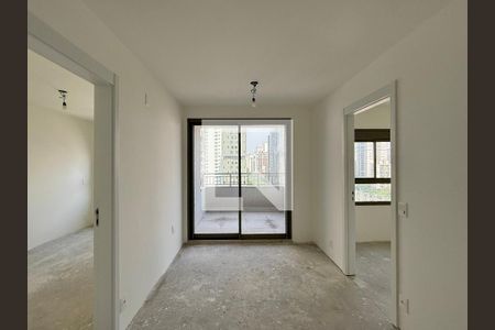 Sala de apartamento à venda com 2 quartos, 44m² em Campo Belo, São Paulo