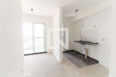 Sala/Cozinha de apartamento para alugar com 3 quartos, 49m² em Artur Alvim, São Paulo