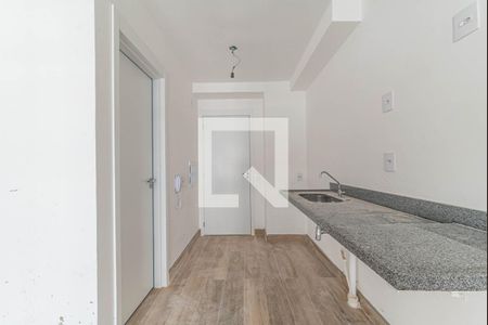Cozinha de kitnet/studio para alugar com 1 quarto, 24m² em Vila Cordeiro, São Paulo