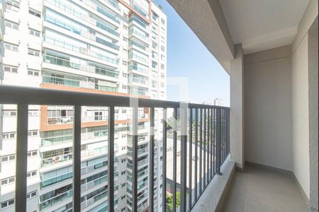 Varanda de apartamento à venda com 1 quarto, 24m² em Vila Cordeiro, São Paulo