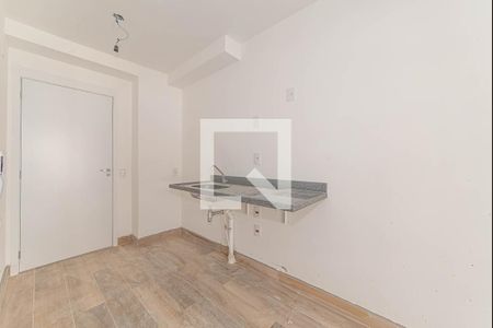 Cozinha de apartamento à venda com 1 quarto, 24m² em Vila Cordeiro, São Paulo