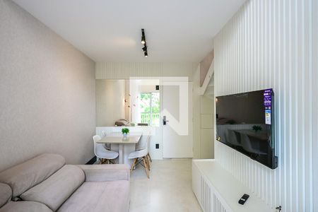 Sala de apartamento para alugar com 1 quarto, 50m² em Vila Andrade, São Paulo