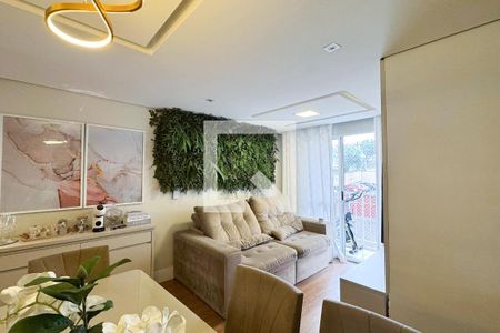 Sala de apartamento para alugar com 3 quartos, 63m² em Baeta Neves, São Bernardo do Campo