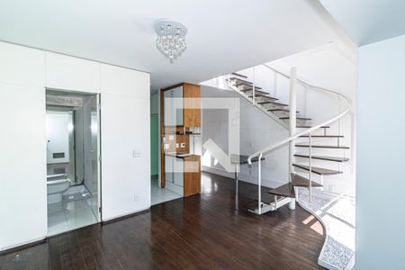 Sala de apartamento para alugar com 1 quarto, 75m² em Moema, São Paulo