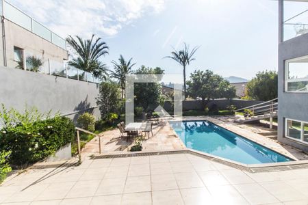 Vista da Sala de casa de condomínio para alugar com 4 quartos, 600m² em Alphaville Residencial Zero, Barueri