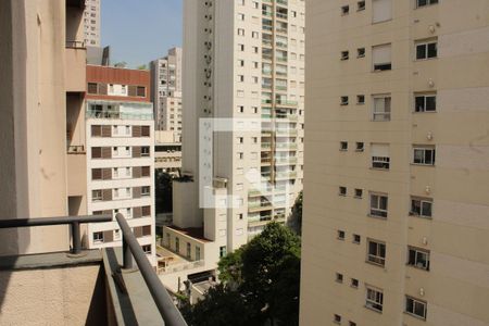 Vista da varanda de apartamento para alugar com 1 quarto, 40m² em Vila Mariana, São Paulo