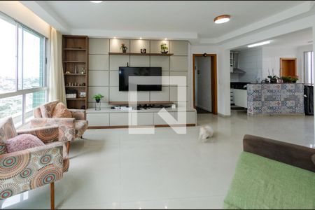 Sala de apartamento para alugar com 4 quartos, 150m² em Buritis, Belo Horizonte