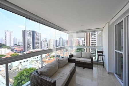 Varanda Gourmet de apartamento à venda com 3 quartos, 170m² em Vila da Saúde, São Paulo