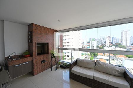 Varanda Gourmet de apartamento à venda com 3 quartos, 170m² em Vila da Saúde, São Paulo