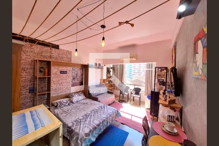 Sala/Quarto de apartamento para alugar com 1 quarto, 25m² em Lapa, Rio de Janeiro