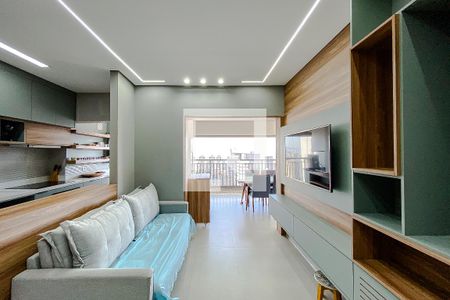 Sala de apartamento à venda com 3 quartos, 96m² em Quarta Parada, São Paulo