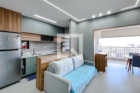 Sala de apartamento à venda com 3 quartos, 96m² em Quarta Parada, São Paulo