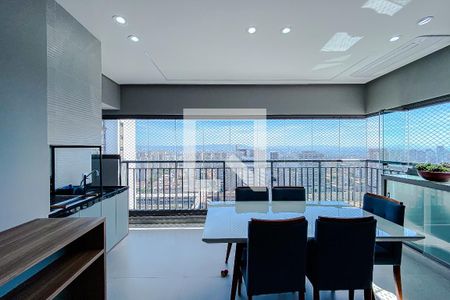 Varanda da Sala de apartamento à venda com 3 quartos, 96m² em Quarta Parada, São Paulo