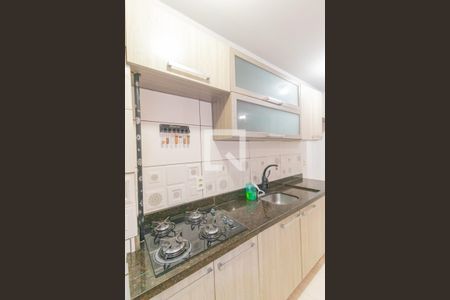 Cozinha e Área de Serviço de apartamento à venda com 2 quartos, 44m² em Estância Velha, Canoas