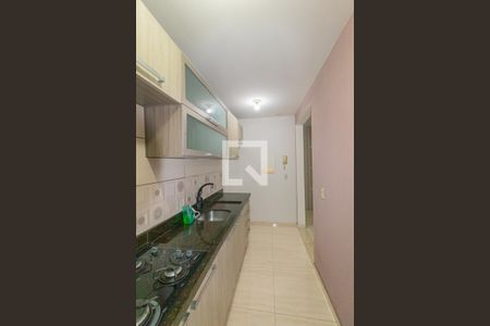 Cozinha e Área de Serviço de apartamento à venda com 2 quartos, 44m² em Estância Velha, Canoas