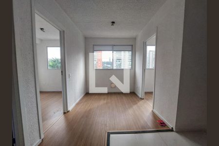 Sala/Cozinha de apartamento à venda com 2 quartos, 32m² em Jardim Caravelas, São Paulo
