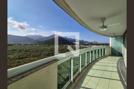 Varanda  de apartamento à venda com 4 quartos, 235m² em Barra da Tijuca, Rio de Janeiro