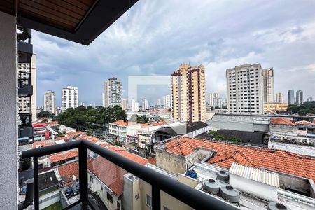 Varanda da Sala de apartamento à venda com 2 quartos, 51m² em Vila Bertioga, São Paulo