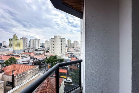Varanda da Sala de apartamento à venda com 2 quartos, 51m² em Vila Bertioga, São Paulo