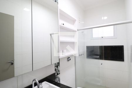 Banheiro Social de casa para alugar com 3 quartos, 165m² em Jardim Inconfidência, Uberlândia