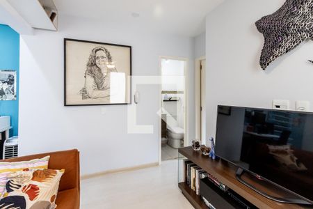 Sala de apartamento para alugar com 1 quarto, 48m² em Perdizes, São Paulo