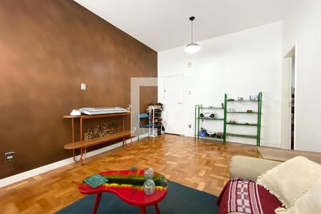 Sala de apartamento à venda com 3 quartos, 120m² em Funcionários, Belo Horizonte