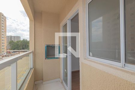 Varanda da Sala/Churrasqueira de apartamento para alugar com 2 quartos, 44m² em Fátima, Canoas