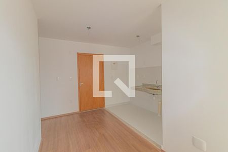 Sala/Cozinha de apartamento para alugar com 2 quartos, 44m² em Fátima, Canoas
