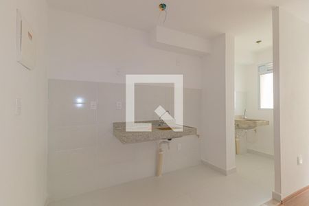 Cozinha e Área de Serviço de apartamento para alugar com 2 quartos, 44m² em Fátima, Canoas