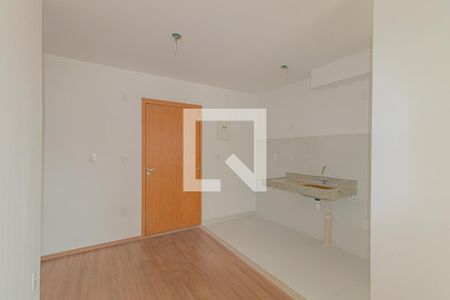 Sala/Cozinha de apartamento para alugar com 2 quartos, 44m² em Fátima, Canoas