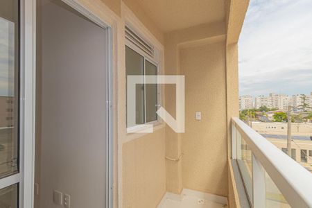 Varanda da Sala/Churrasqueira de apartamento para alugar com 2 quartos, 44m² em Fátima, Canoas