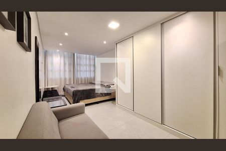 Sala/Quarto de apartamento para alugar com 1 quarto, 37m² em Barra Funda, São Paulo
