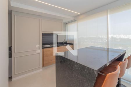 Varanda da Sala de apartamento para alugar com 3 quartos, 127m² em Vila Anastácio, São Paulo