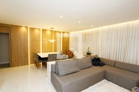 Sala de apartamento à venda com 3 quartos, 107m² em Buritis, Belo Horizonte