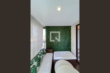 Varanda da Sala de apartamento para alugar com 3 quartos, 68m² em Vila Regente Feijó, São Paulo