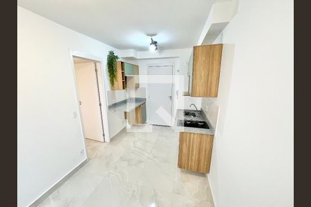 Sala/Cozinha de apartamento para alugar com 1 quarto, 31m² em Parada Inglesa, São Paulo