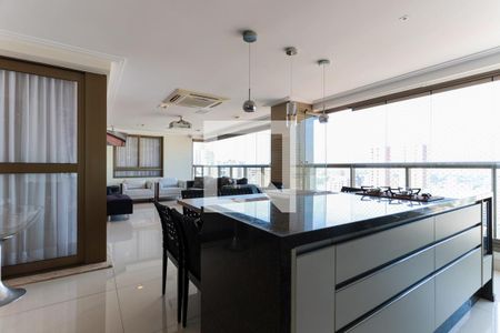 Varanda gourmet de apartamento à venda com 4 quartos, 250m² em Santana, São Paulo
