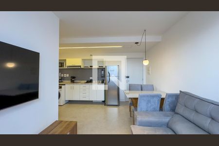 Sala/Cozinha de apartamento para alugar com 2 quartos, 50m² em Brooklin, São Paulo