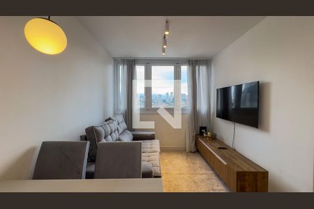 Sala/Cozinha de apartamento para alugar com 2 quartos, 50m² em Brooklin, São Paulo